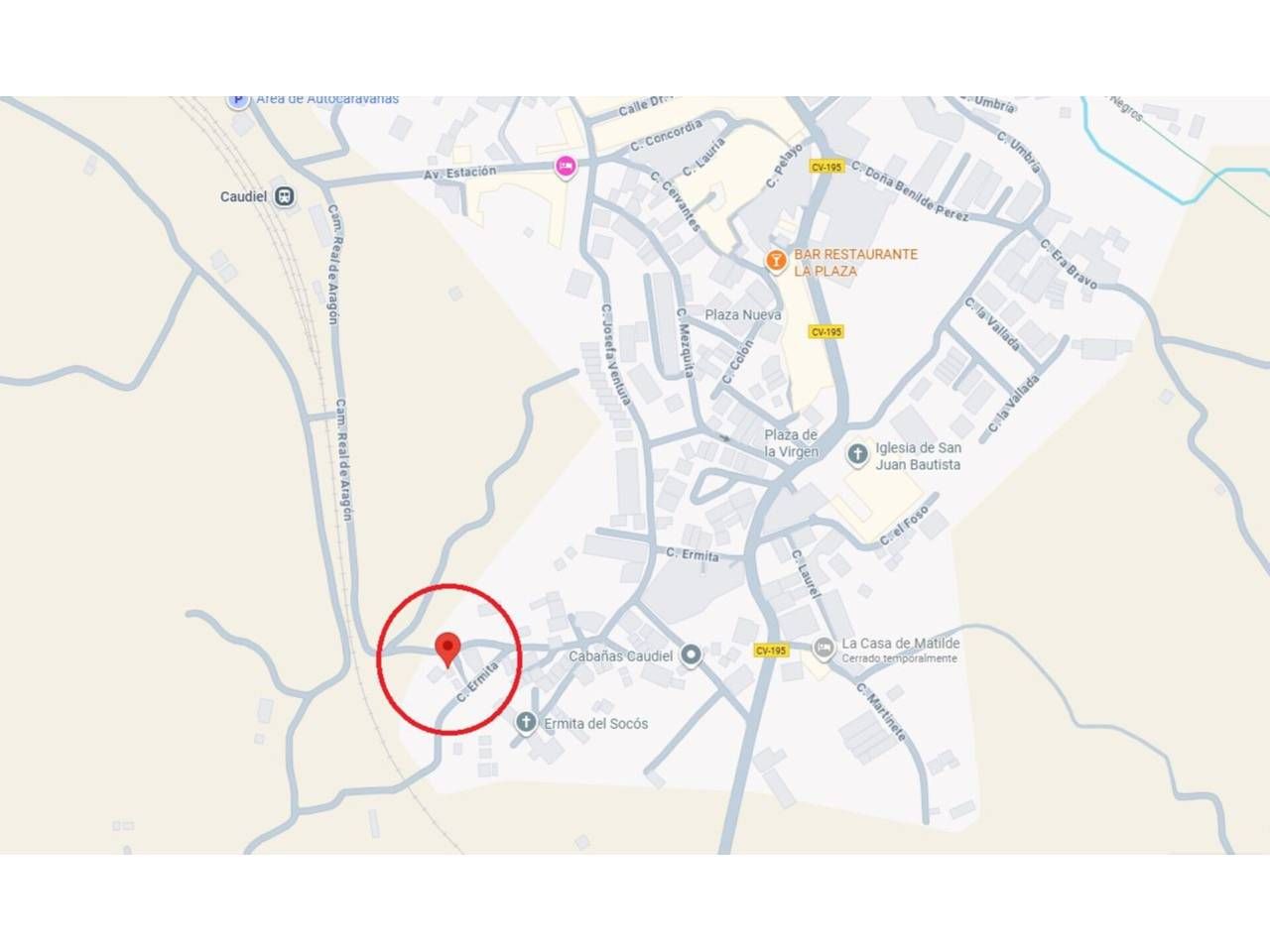 Vista exterior de Residencial en venta en Caudiel