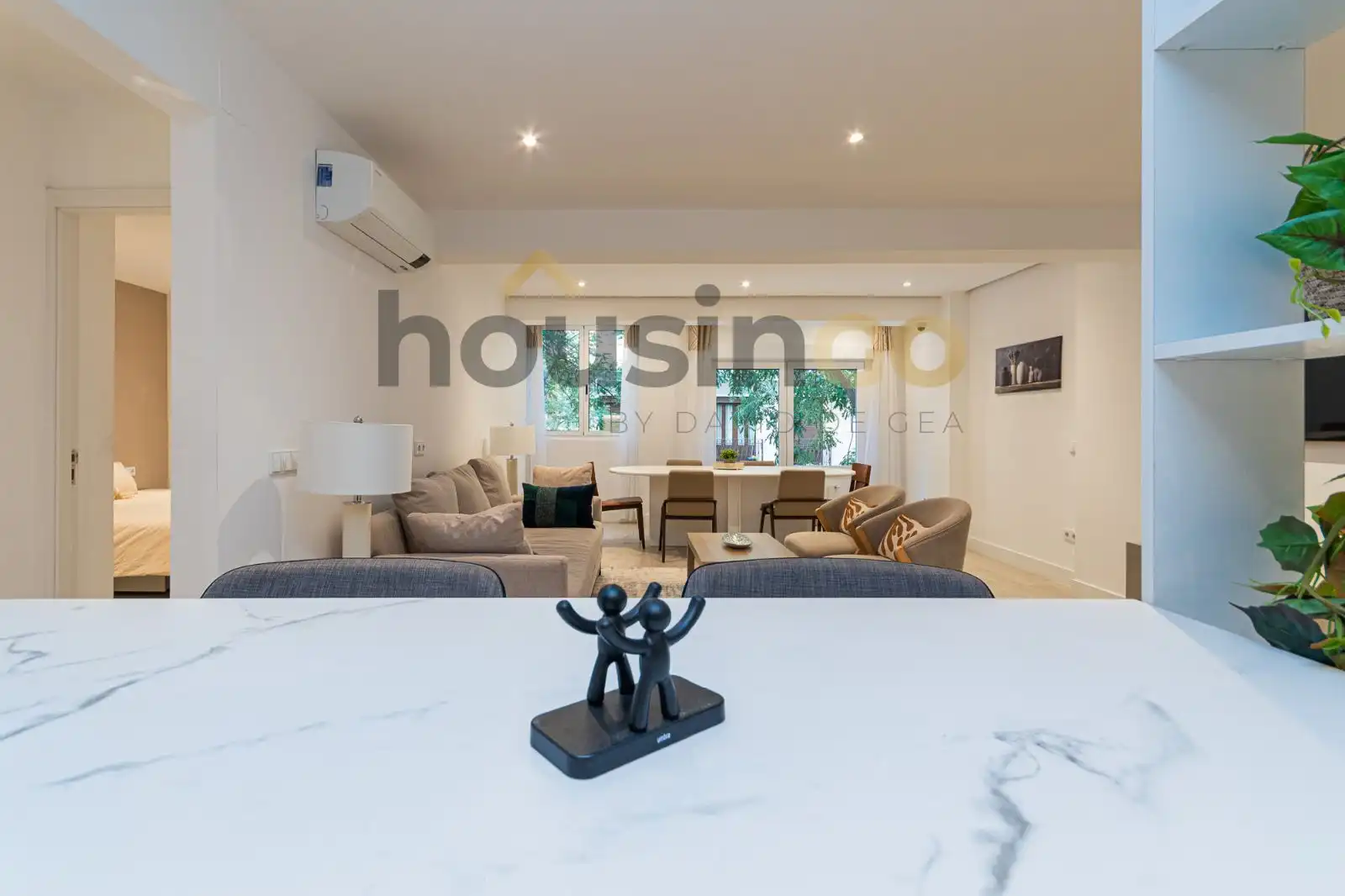 Sala de estar de Piso en venta en Madrid con Aire acondicionado, Calefacción y Parquet