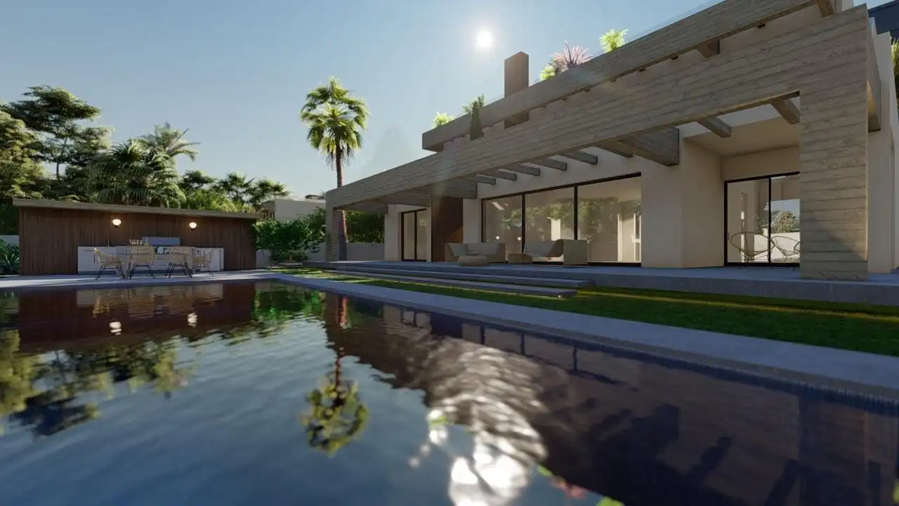 Piscina de Residencial en venda en Estepona
