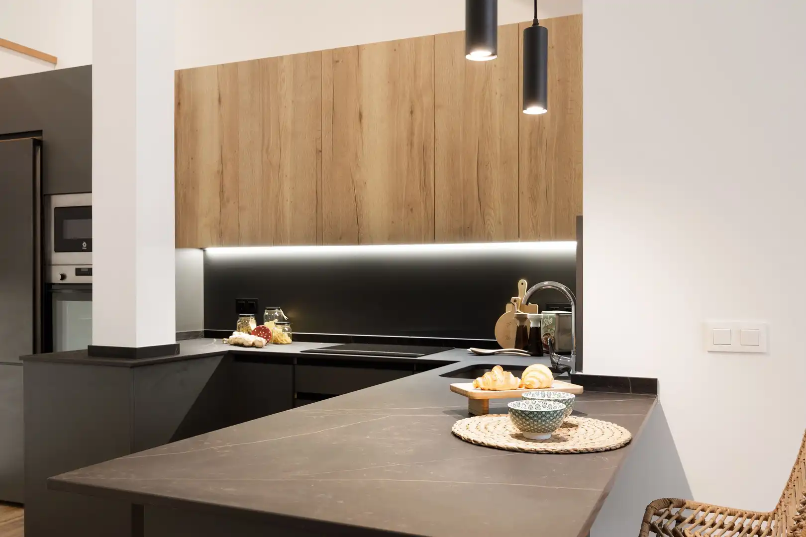 Kitchen of Detached homes for sale in Madrid  with Air Conditioner, Furnished and Alarm