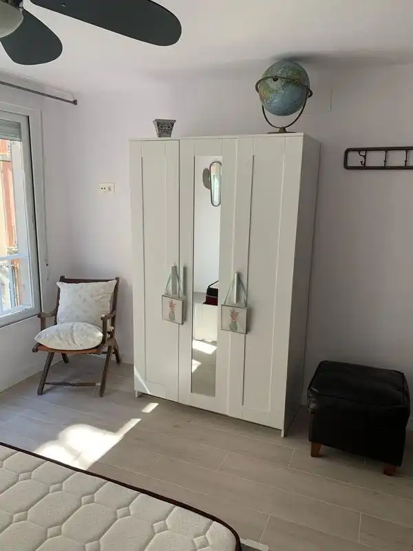 Bedroom of Flat for rent in Granada  with Air Conditioner, Parquet flooring and Furnished