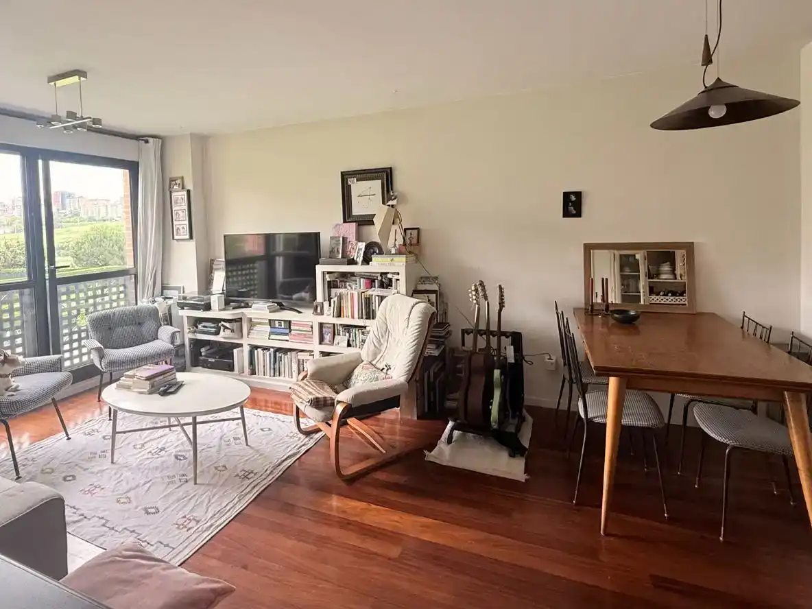 Sala de estar de Piso en venta en Santander con Balcón