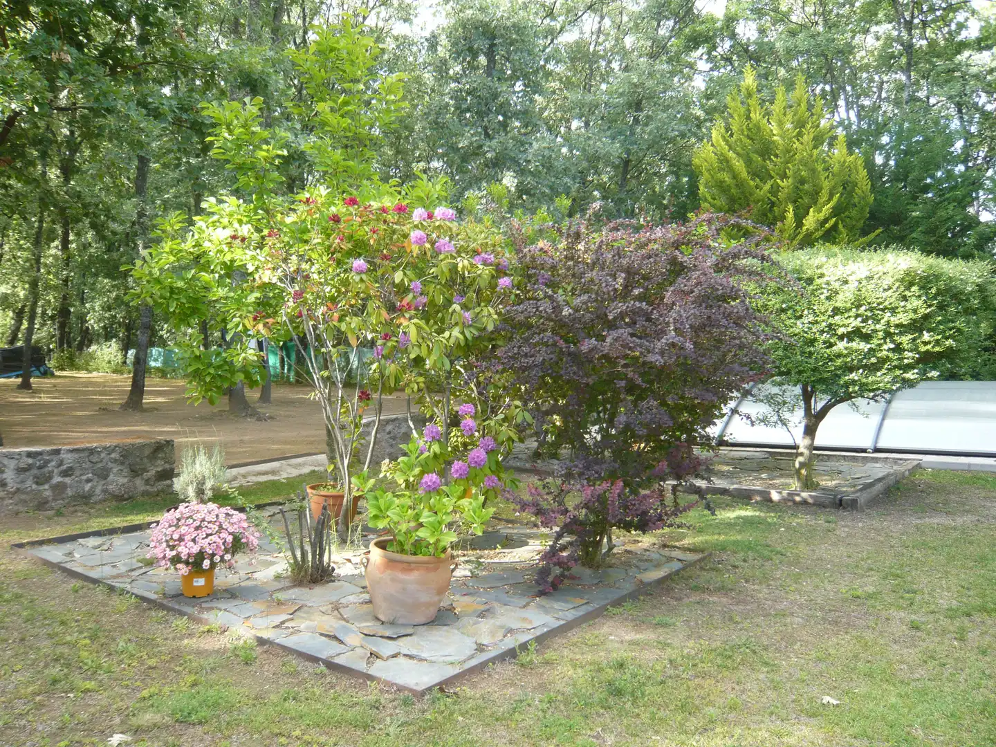 Jardín de Casa o chalet en venta en Cuacos de Yuste con Aire acondicionado, Calefacción y Jardín privado