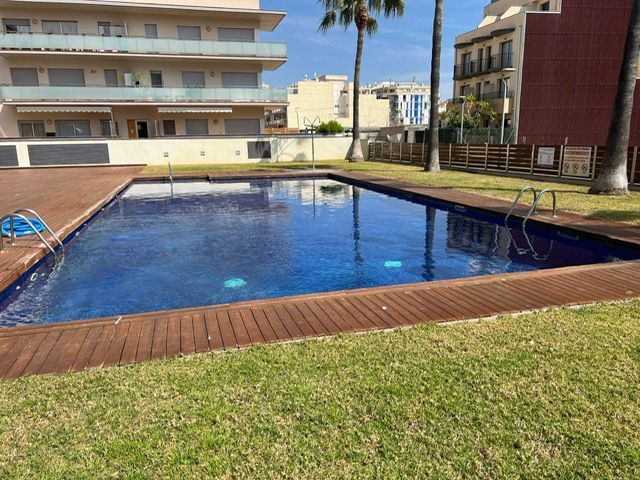 Swimming pool of Planta baja for sale in Sant Carles de la Ràpita  with Storage room and Community pool