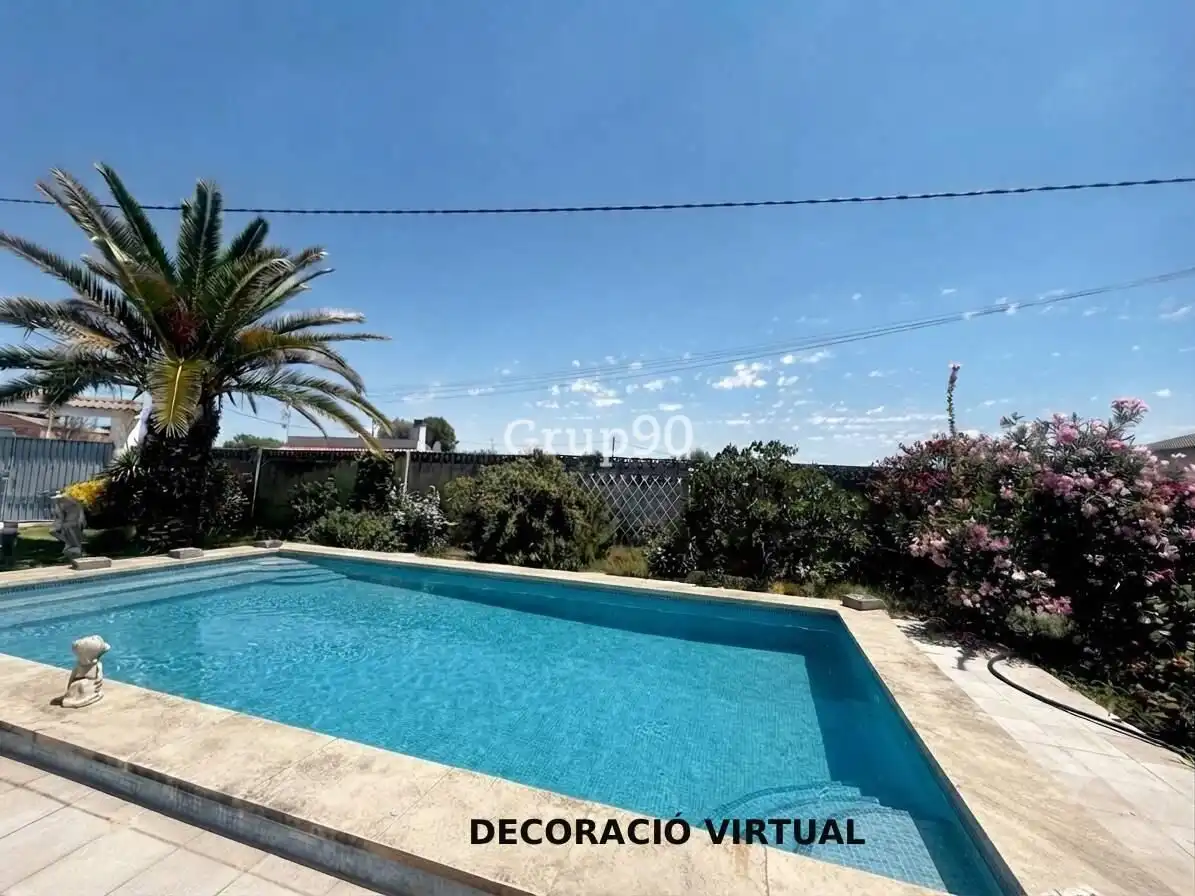 Piscina de Casa o xalet en venda en Alcoletge amb Calefacció, Jardí privat i Traster