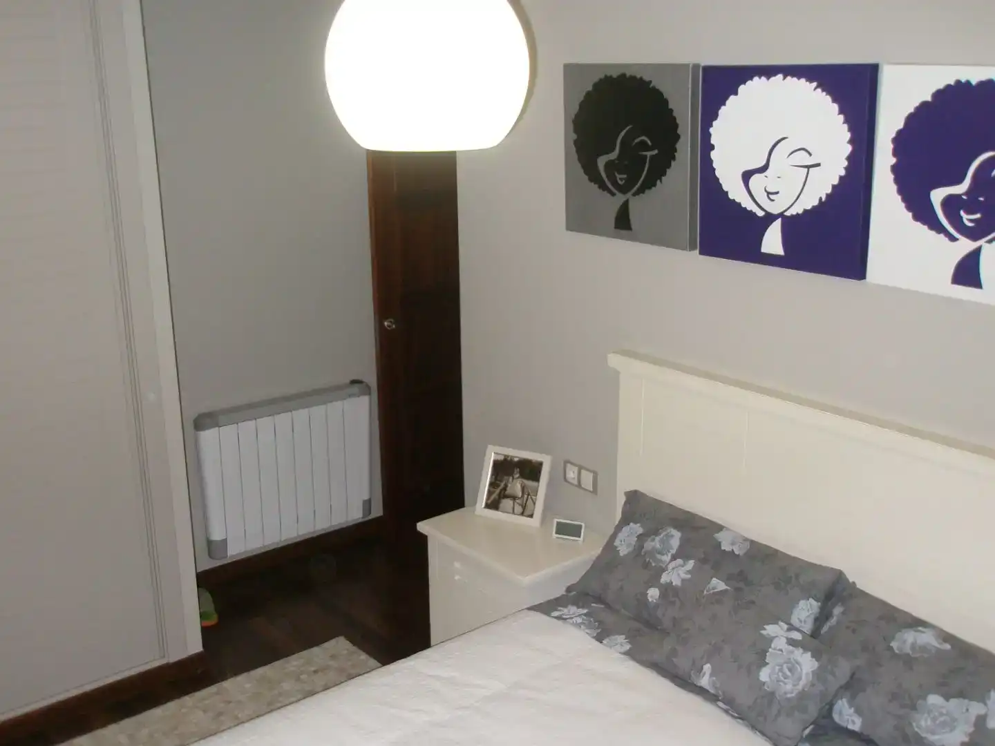 Dormitori de Apartament de lloguer en Viveiro amb Jardí privat, Parquet i Traster