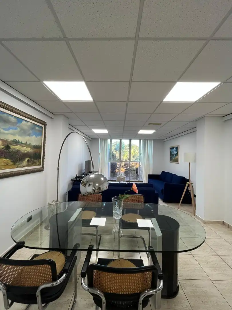 Sala d'estar de Pis de lloguer en Las Palmas de Gran Canaria amb Moblat