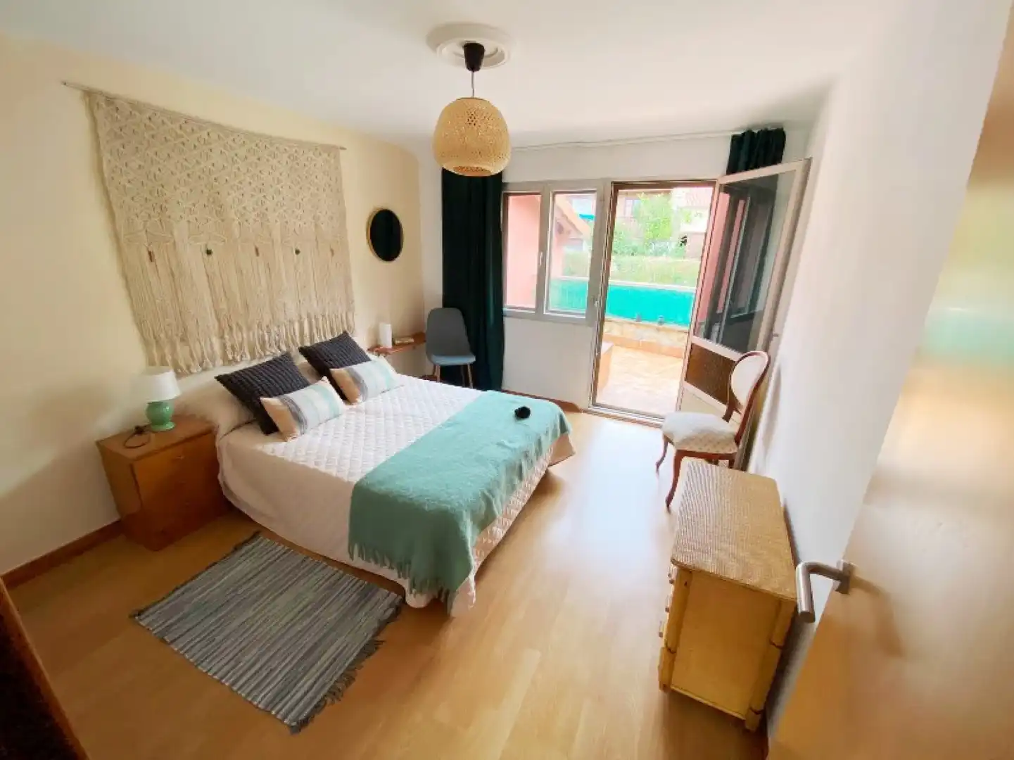 Bedroom of Flat for rent in Alfoz de Lloredo  with Heating and Furnished