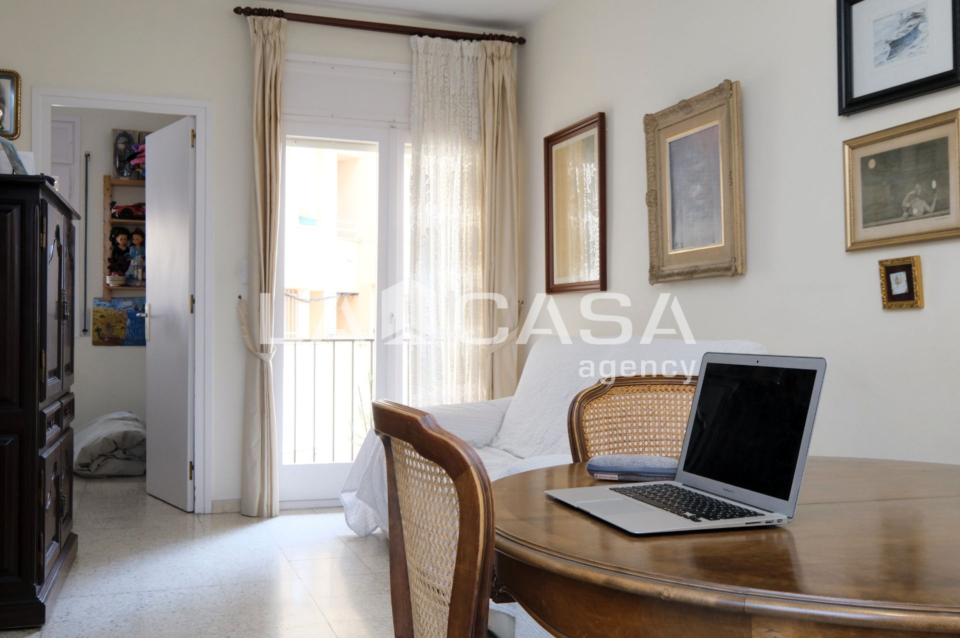 Bedroom of Flat for sale in  Barcelona Capital  with Heating, Oven and Balcony