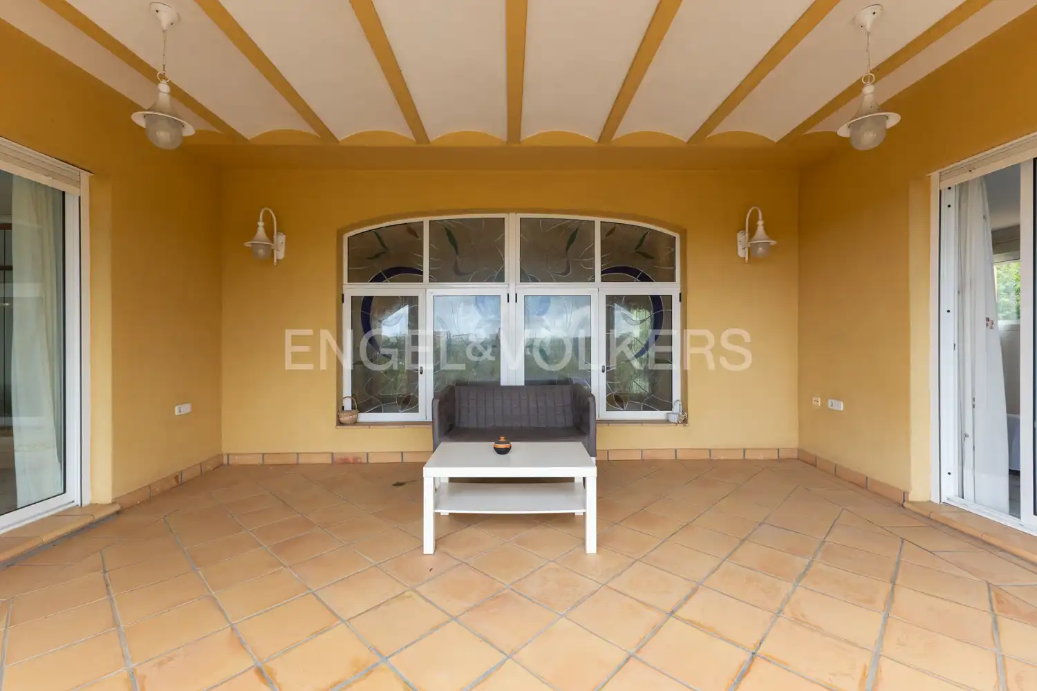 Terraza de Finca rústica en venta en Piles con Aire acondicionado, Calefacción y Jardín privado