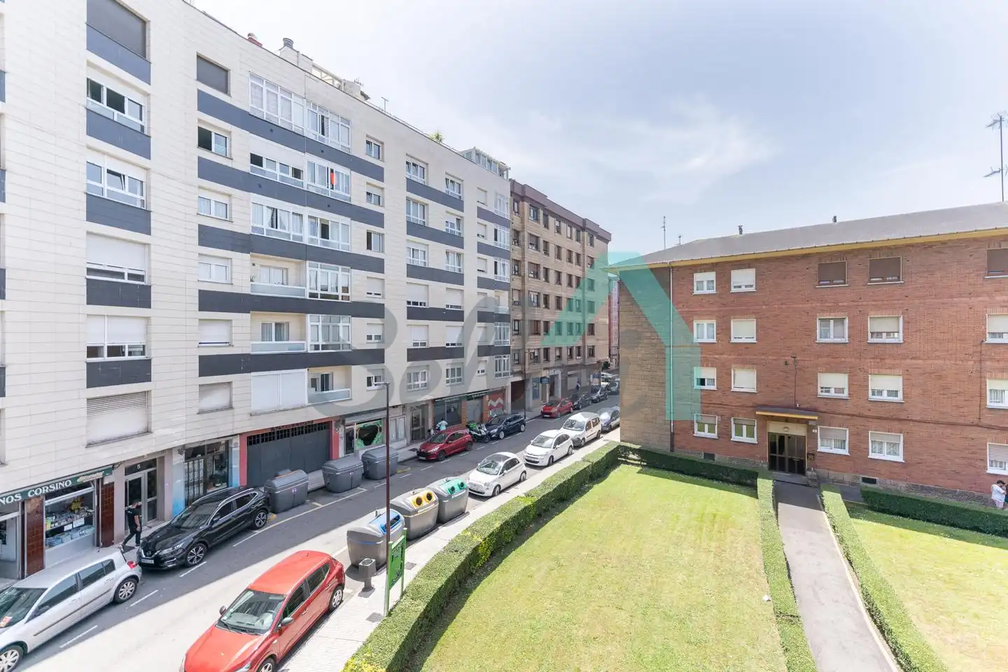 Exterior view of Flat for sale in Gijón   with Terrace and Furnished