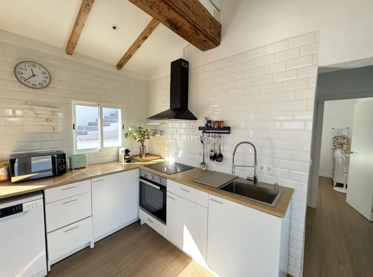 Küche von Haus oder Chalet zum Verkauf in Dénia mit Klimaanlage, Terrasse und Abstellraum