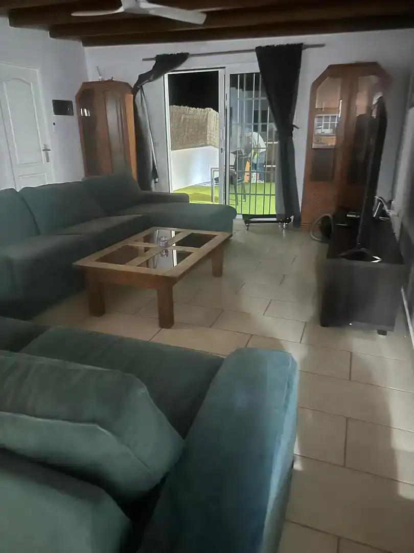 Living room of Flat for rent in Adeje  with Private garden, Parquet flooring and Storage room
