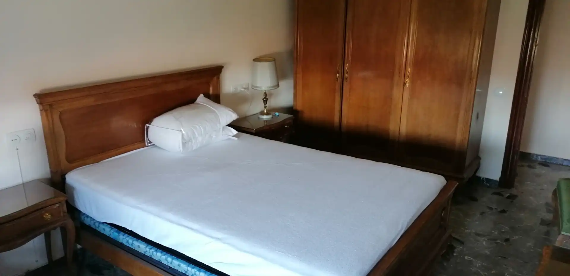 Bedroom of Flat for share in Salamanca  with Heating, Furnished and Oven