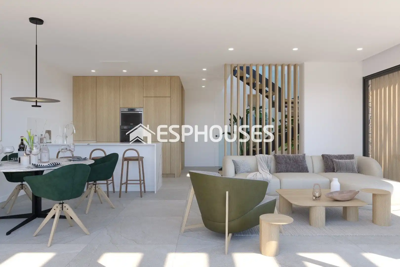 Maison mitoyenne avec terrasse à vendre à Monforte del Cid, imagen 2