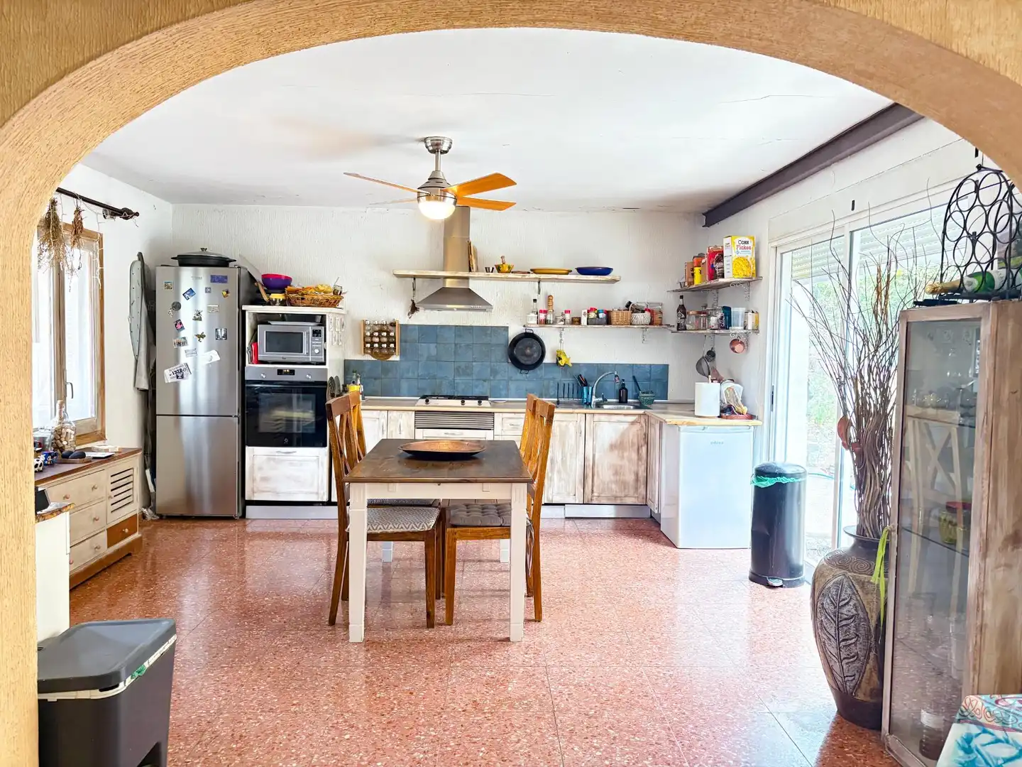 Cocina de Casa o chalet en venta en Tibi con Aire acondicionado, Calefacción y Jardín privado