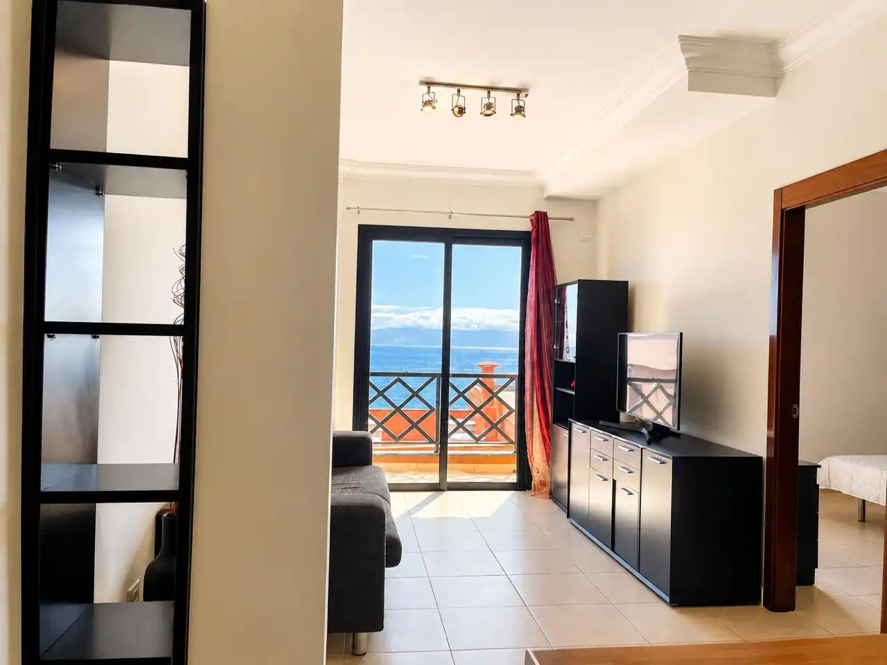 Wohnzimmer von Wohnung zur Miete in Santiago del Teide mit Terrasse, Möbliert und Balkon
