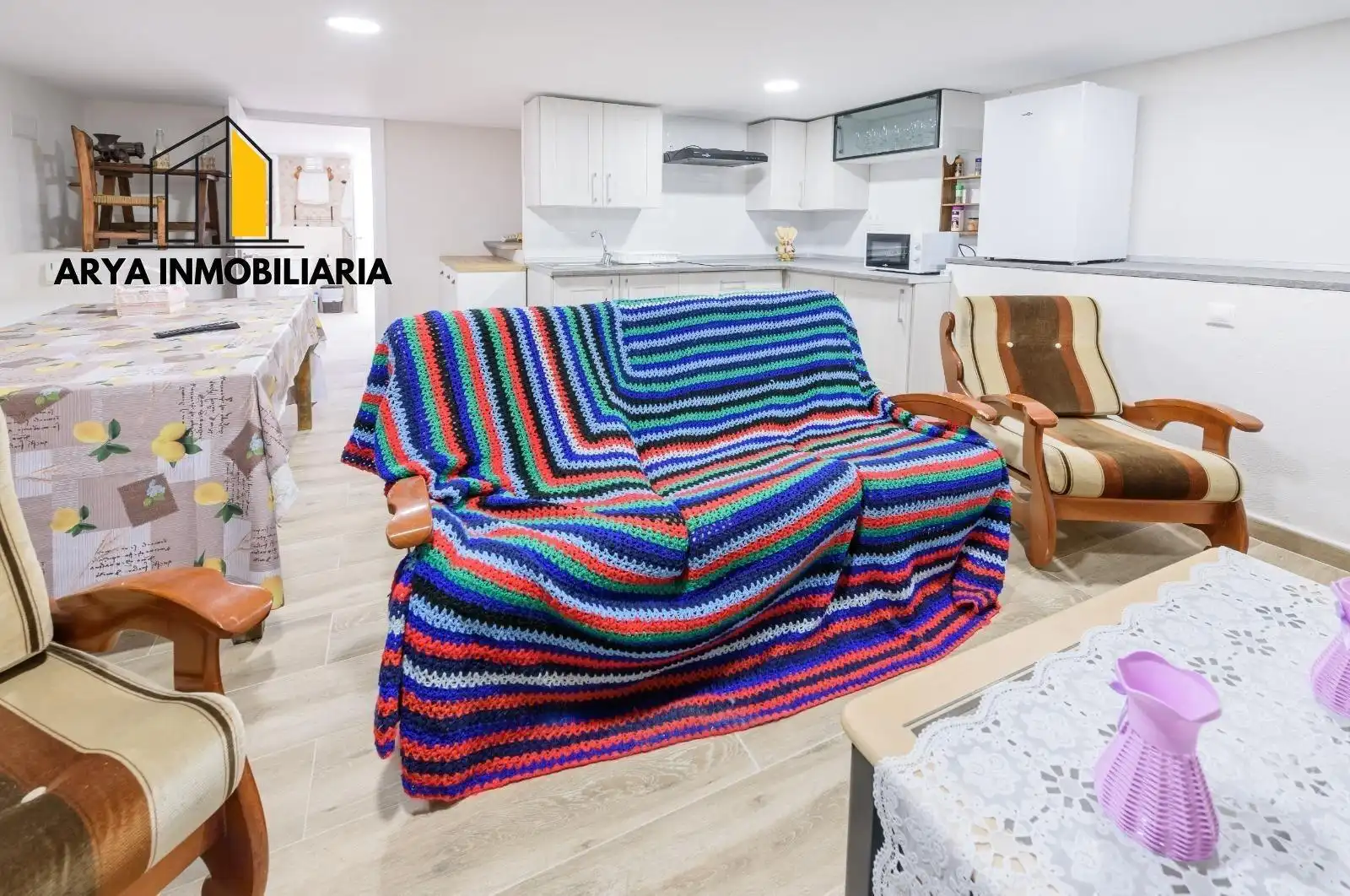 Sala de estar de Casa o chalet en venta en Horche con Aire acondicionado, Calefacción y Jardín privado