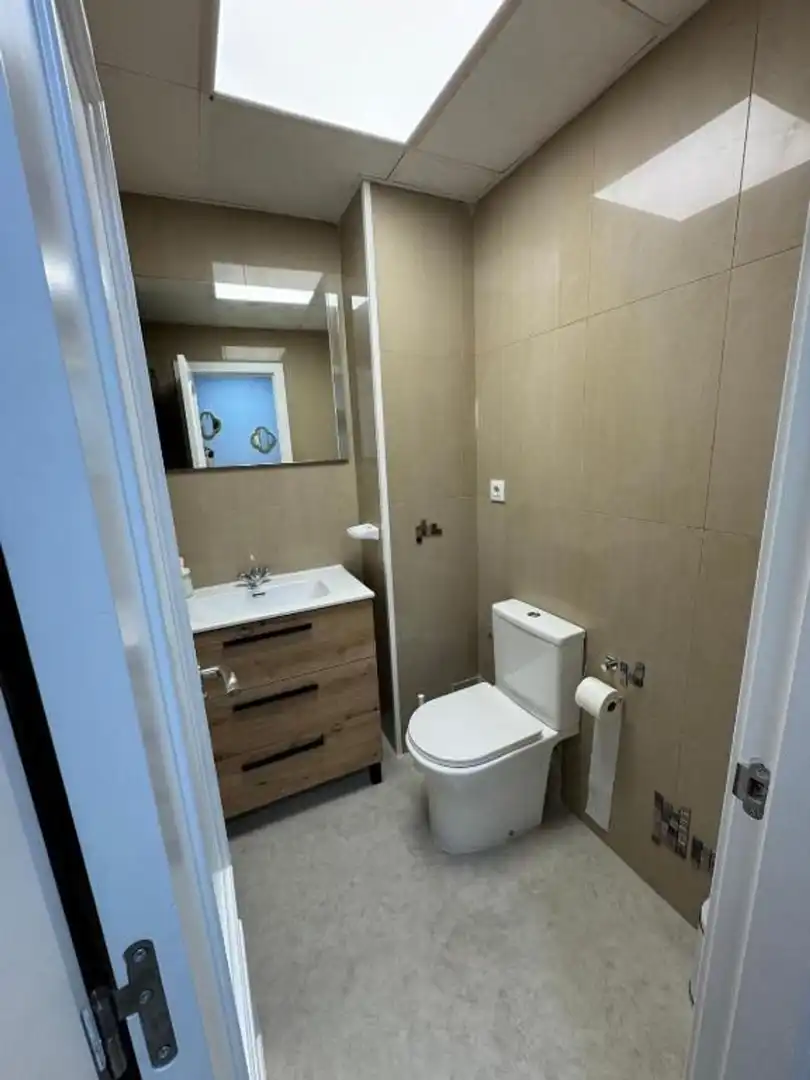 Badezimmer von Wohnung zum Verkauf in Garrucha mit Klimaanlage, Heizung und Terrasse