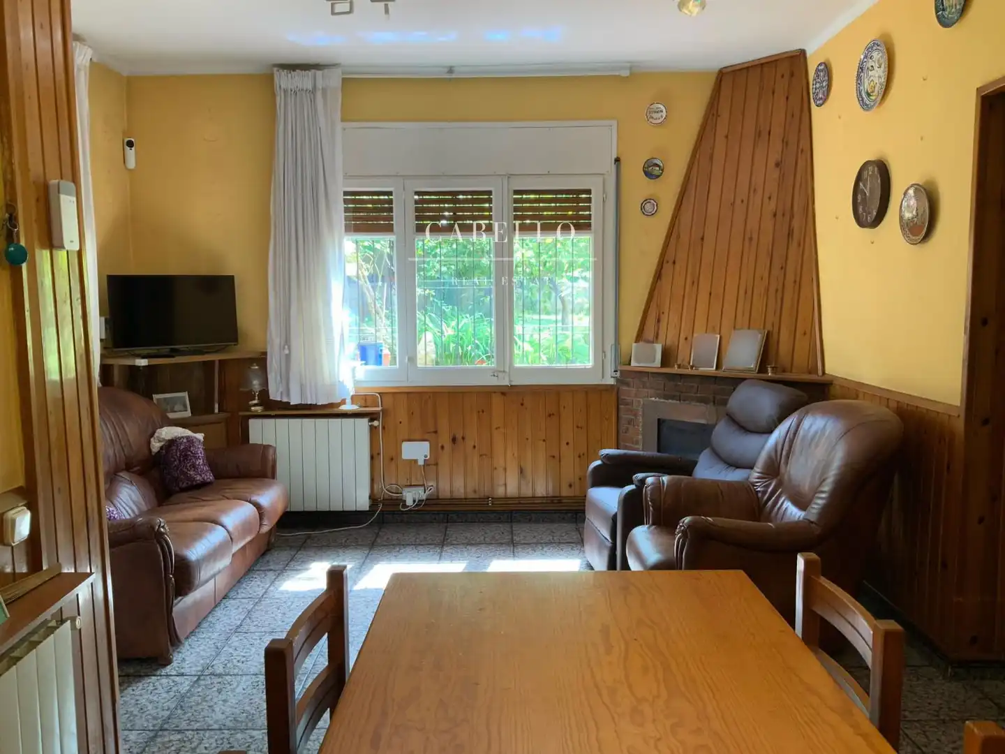 Sala de estar de Casa o chalet en venta en Rubí con Aire acondicionado, Calefacción y Jardín privado
