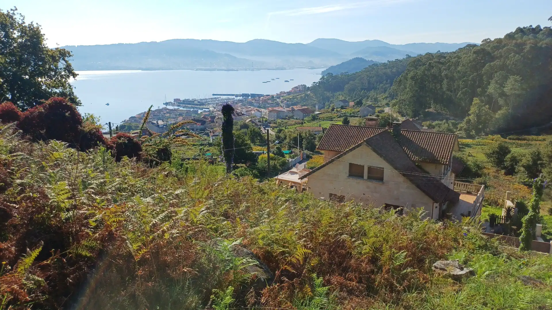 Vista exterior de Residencial en venta en Poio