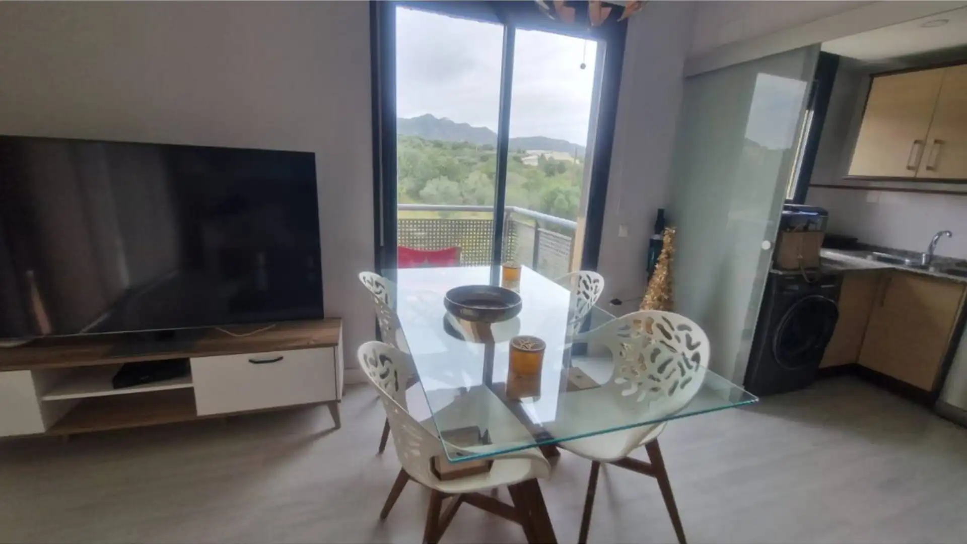 Dining room of Flat for sale in La Ràpita  with Air Conditioner, Heating and Parquet flooring