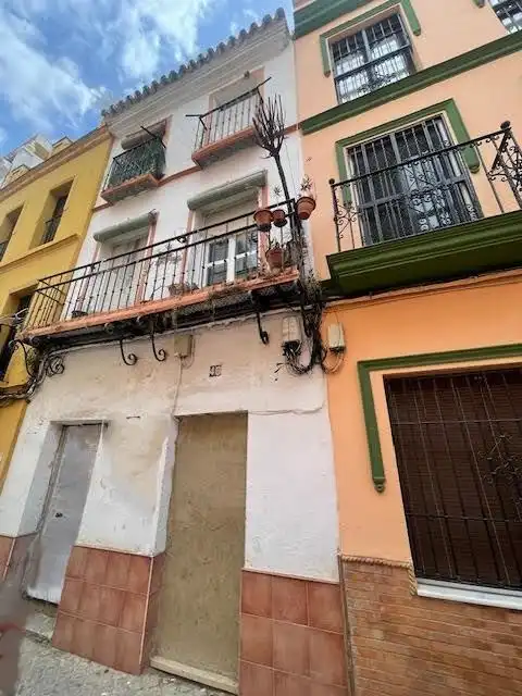 Exterior view of Buildings for sale in Sevilla