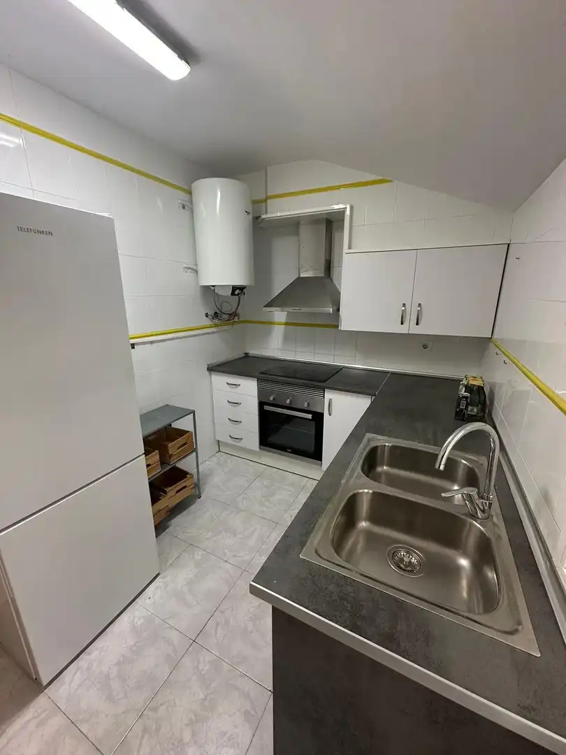 Kitchen of Attic for sale in Sagunto / Sagunt  with Air Conditioner, Terrace and Storage room