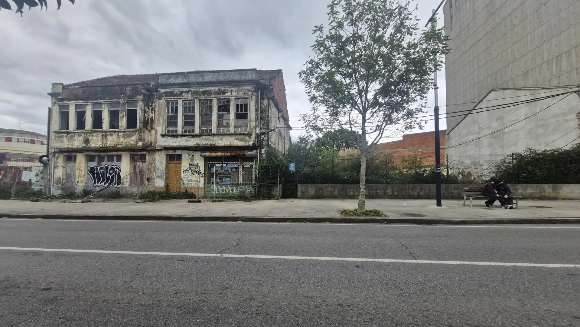Exterior view of Industrial land for sale in Ferrol