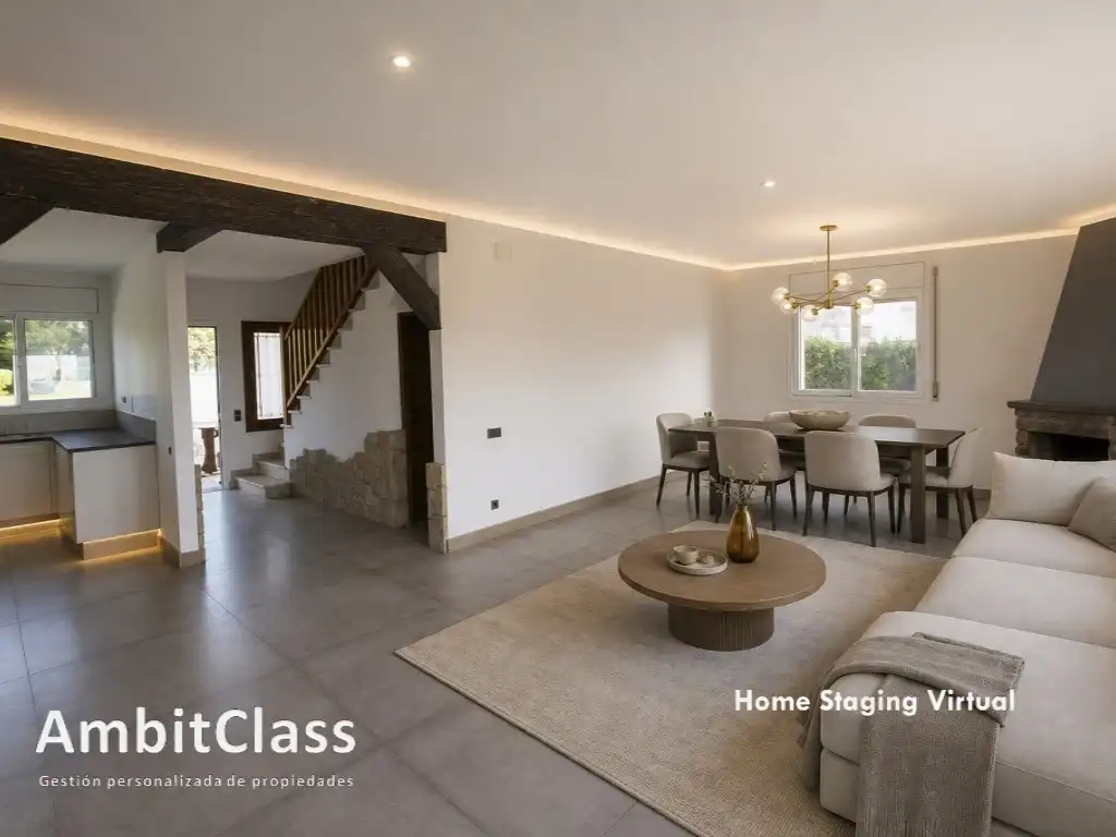 Sala de estar de Casa o chalet en venta en Bigues i Riells del Fai con Jardín privado, Terraza y Piscina