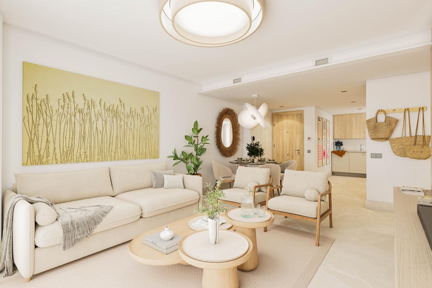 Living room of Attic for sale in Mijas  with Air Conditioner, Heating and Private garden