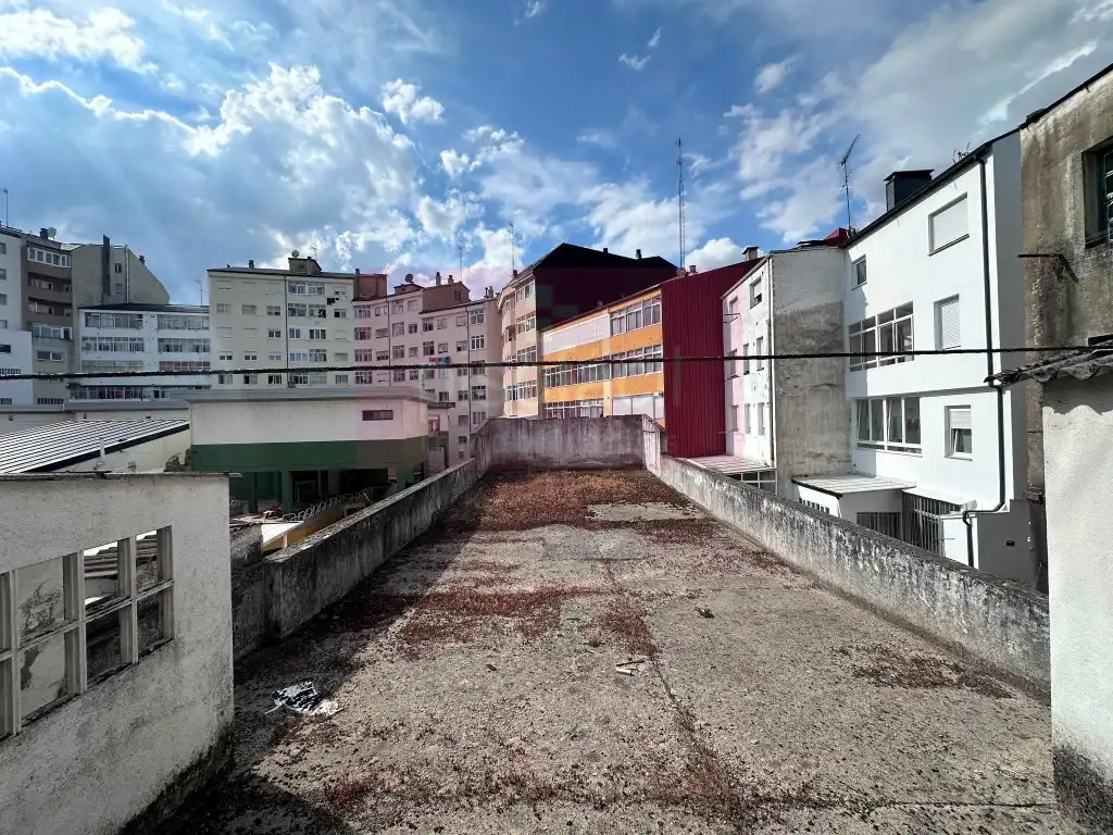 Vista exterior de Casa o xalet en venda en Lugo