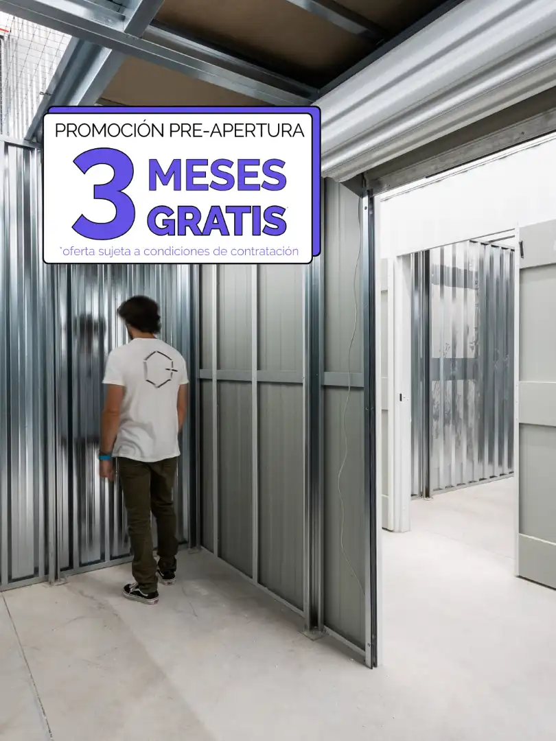 Storage room for rent in Madrid  with Alarm