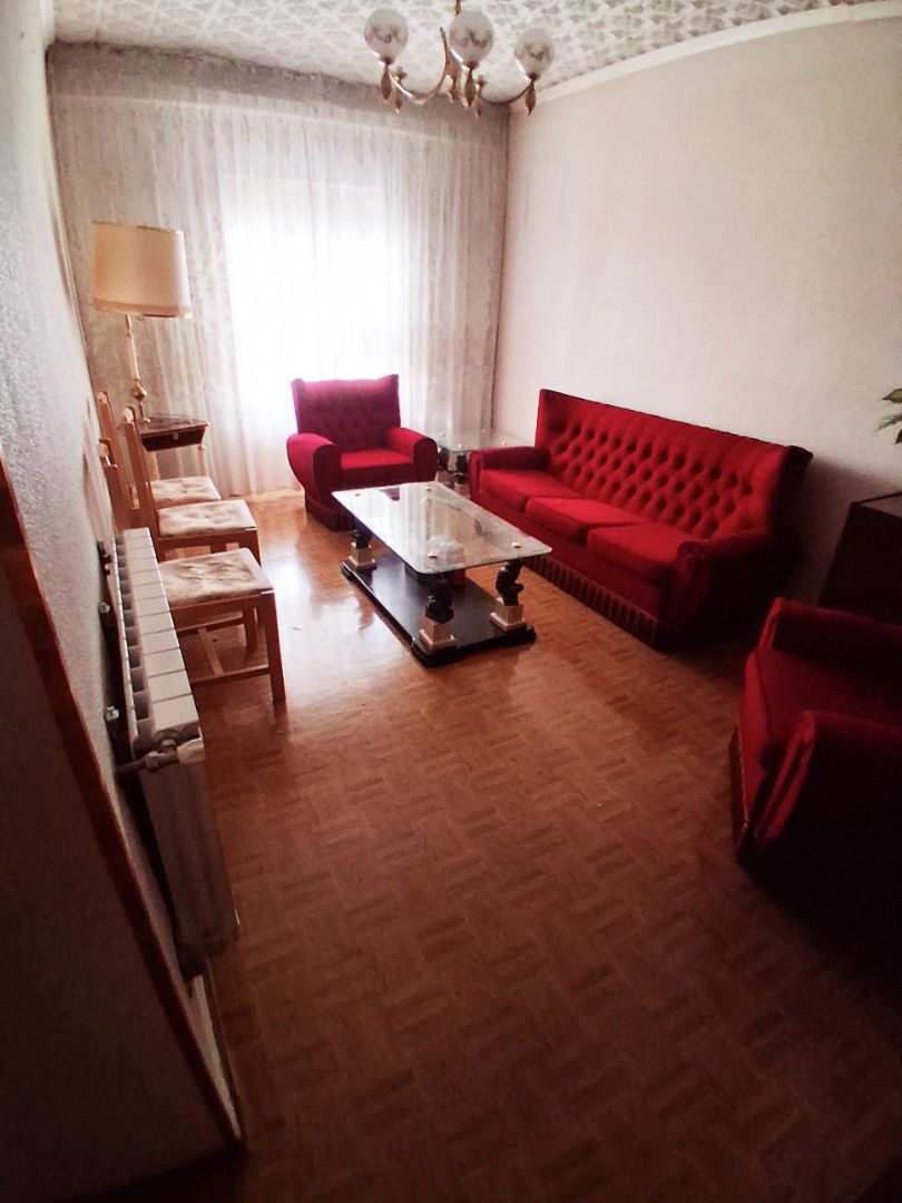 Sala de estar de Piso en venta en Alcorcón con Calefacción, Terraza y Amueblado