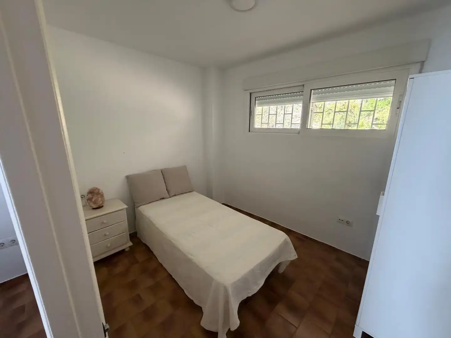 Bedroom of Flat for rent in Málaga  with Air Conditioner, Heating and Furnished