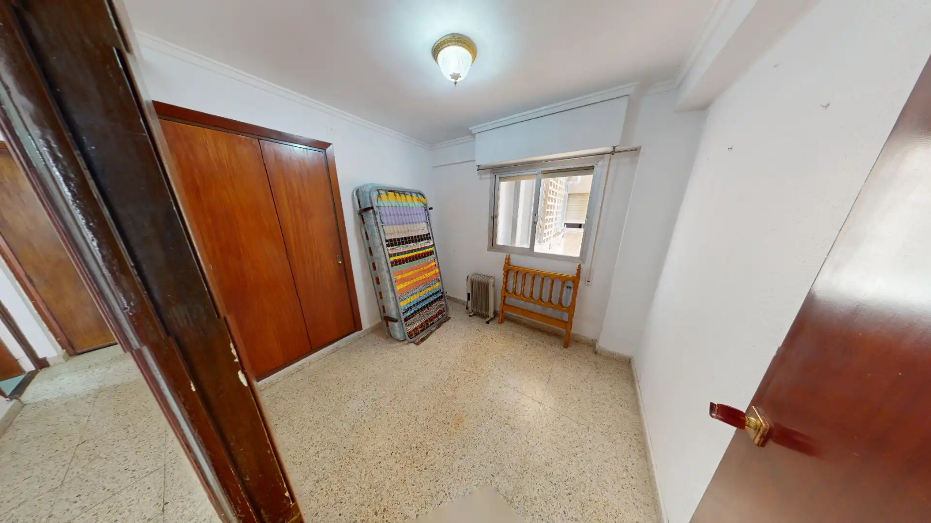 Schlafzimmer von Wohnung zum Verkauf in Alicante / Alacant mit Parkett, Terrasse und Möbliert