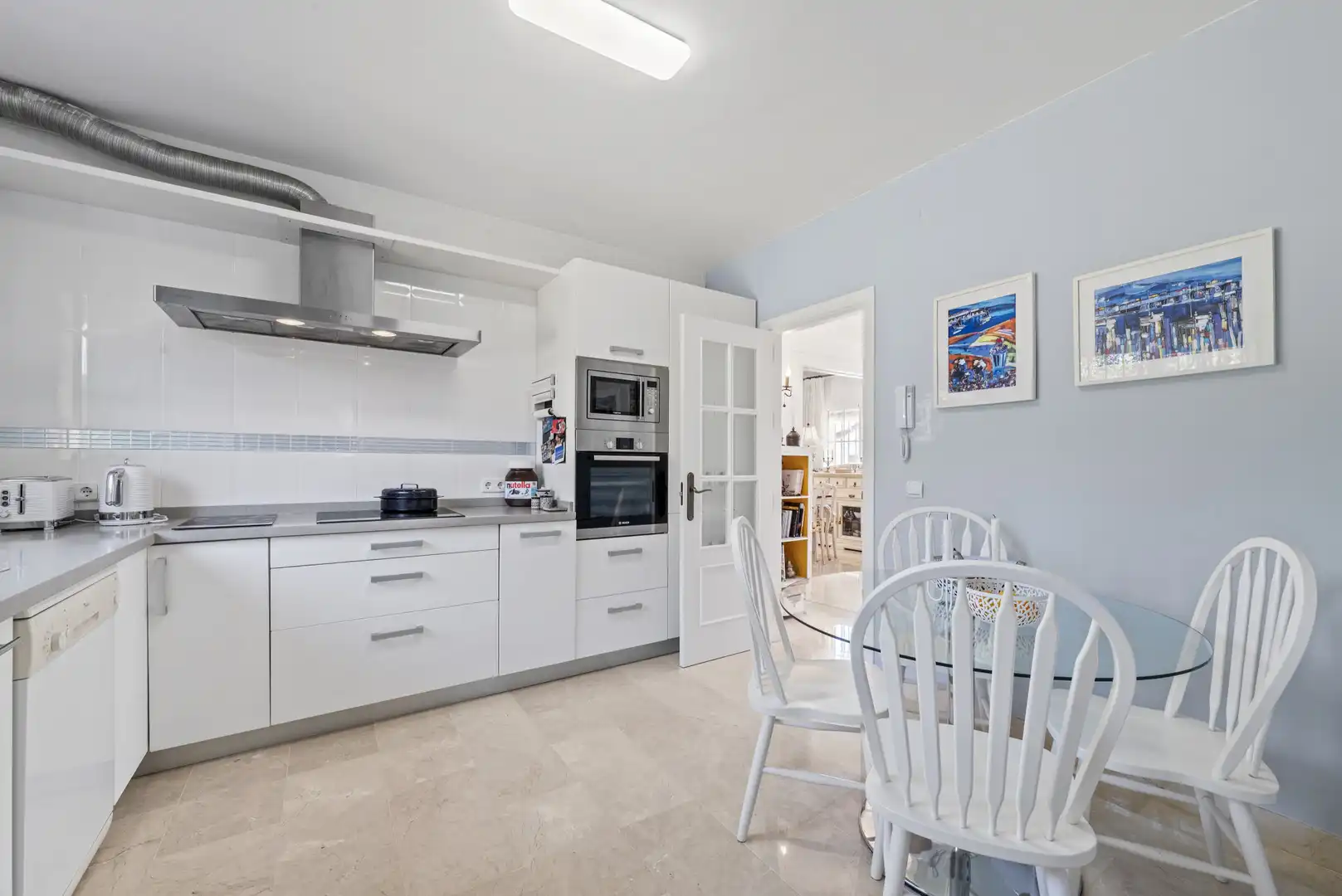 Küche von Haus oder Chalet zum Verkauf in Mijas mit Klimaanlage, Privatgarten und Terrasse