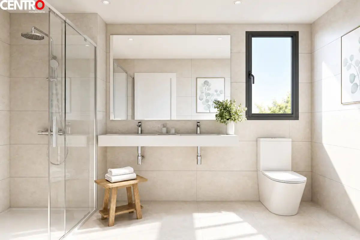 Baño de Piso en venta en Huétor Vega con Aire acondicionado, Calefacción y Jardín privado