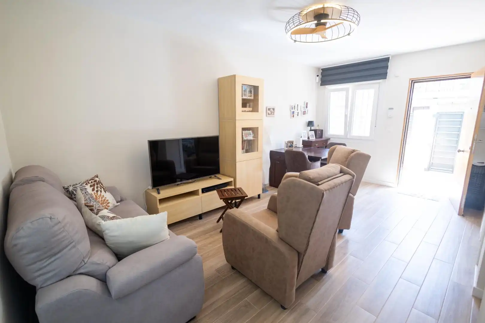 Living room of Detached homes for sale in Chipiona  with Terrace, Furnished and Balcony
