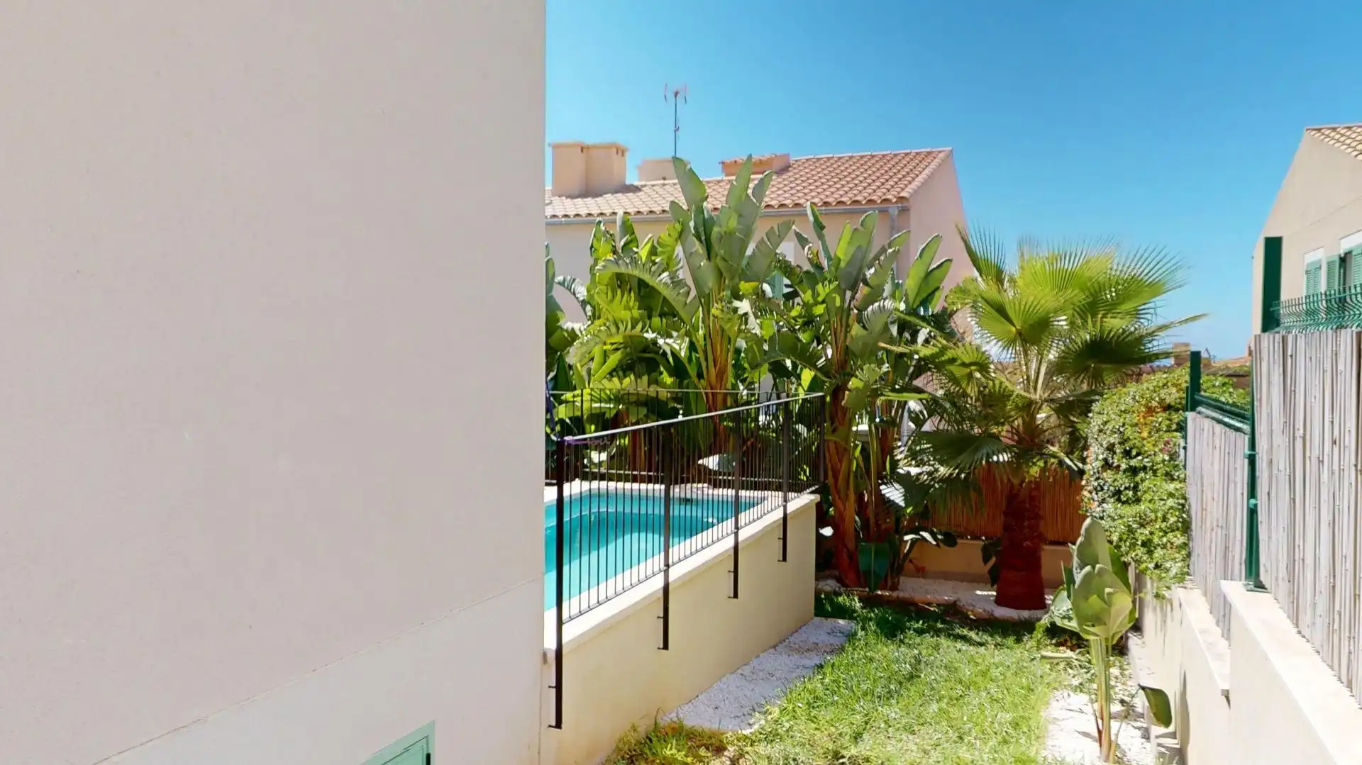 Piscina de Casa adosada en venta en Marratxí con Aire acondicionado, Jardín privado y Terraza