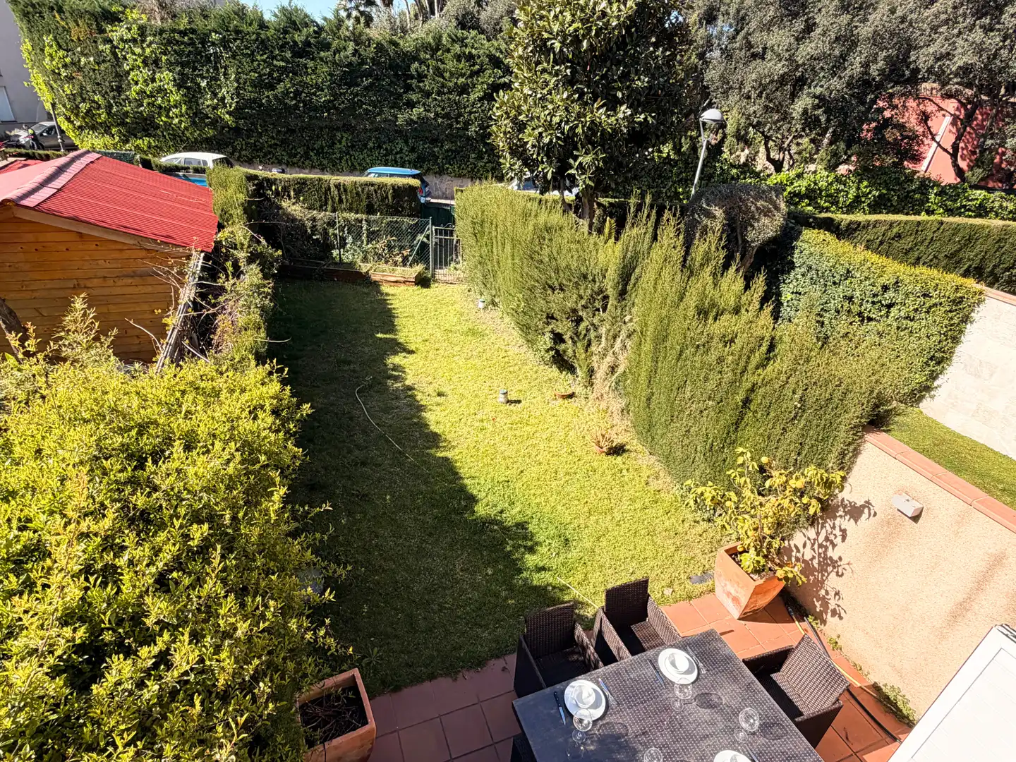 Jardí de Casa adosada en venda en Sant Feliu de Guíxols amb Calefacció, Jardí privat i Piscina