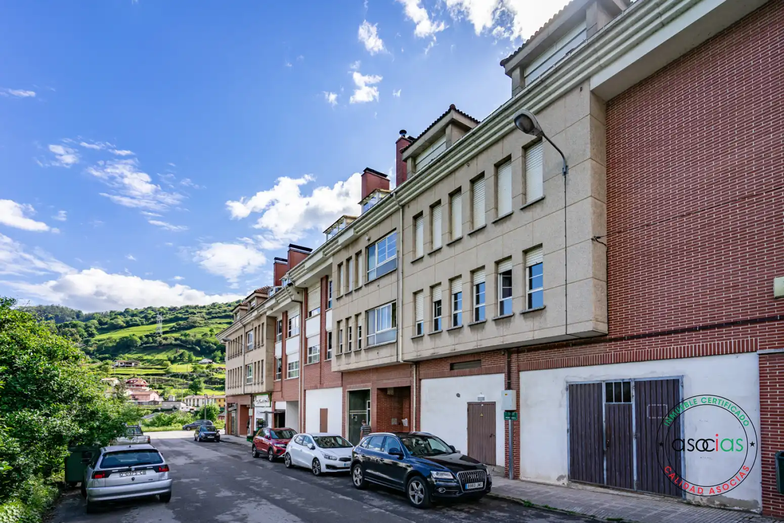Exterior view of Attic for sale in Lena  with Heating, Parquet flooring and Terrace
