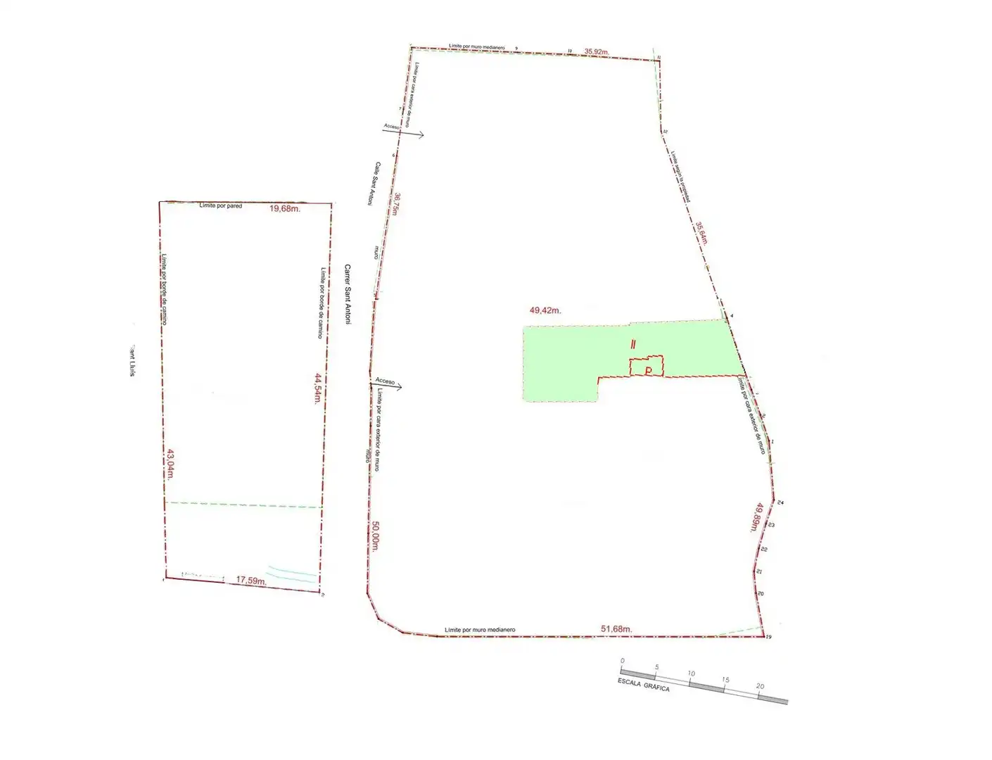 Residential land for sale in Carrer Sant Antoni 45, imagen 71