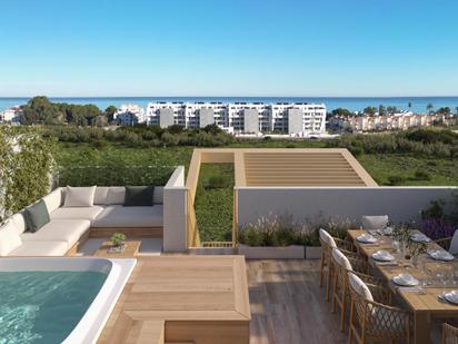 Terrace of Attic for sale in Dénia  with Air Conditioner, Terrace and Community pool