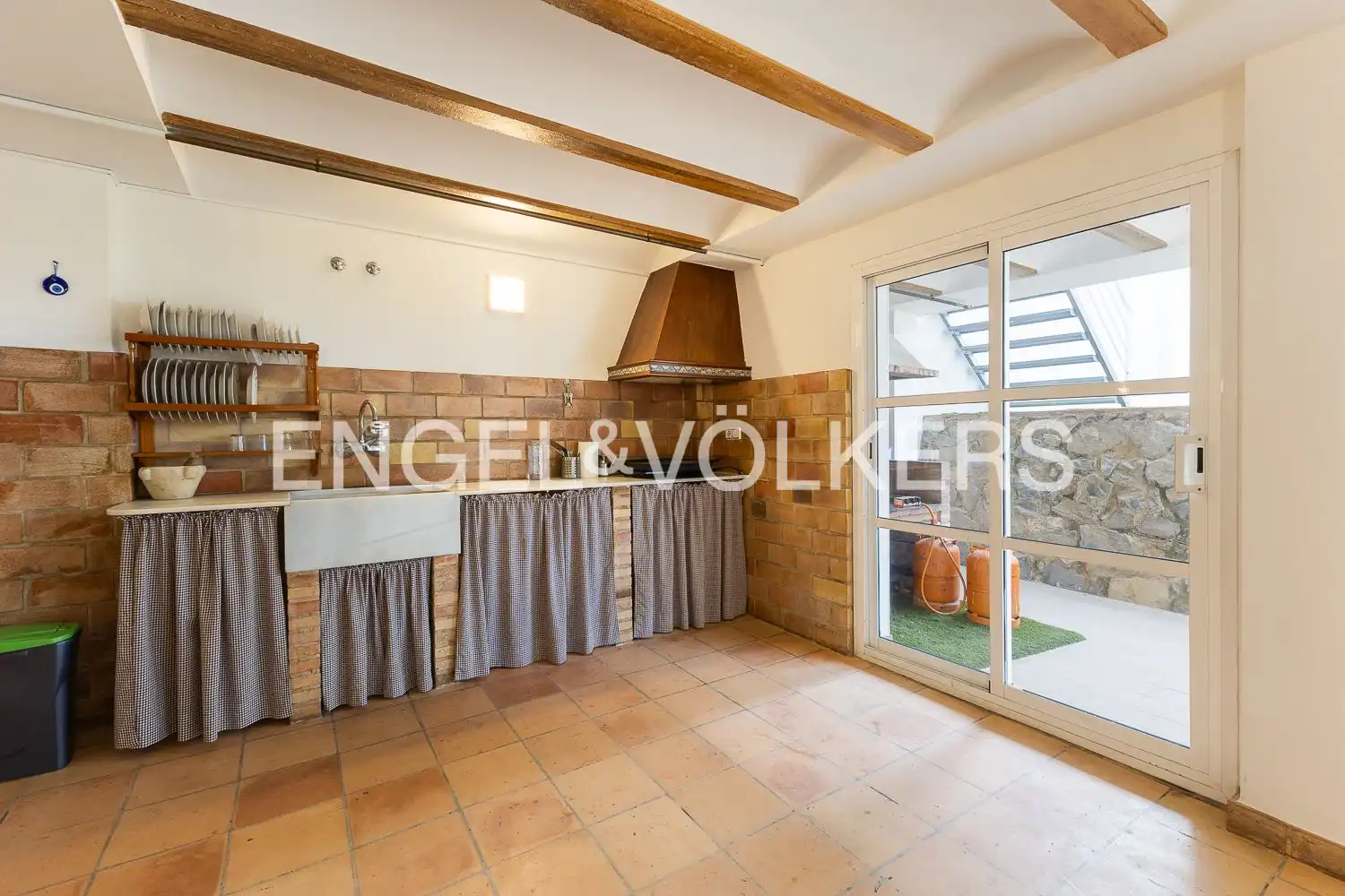 Cocina de Casa o chalet en venta en Puçol con Aire acondicionado, Calefacción y Jardín privado