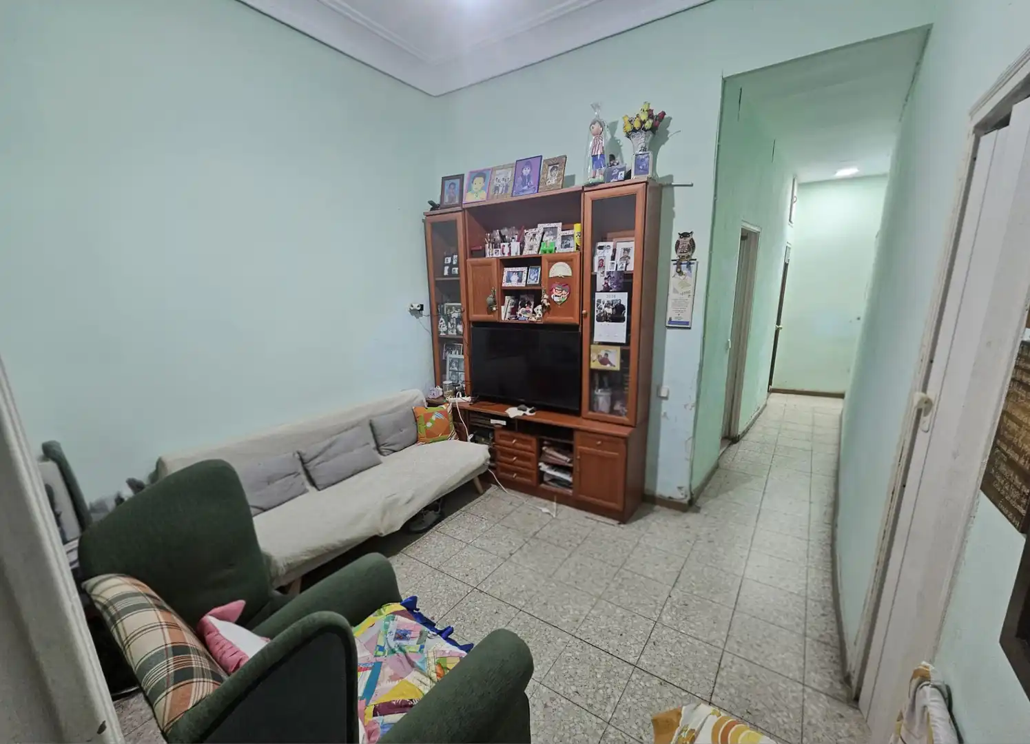 Sala de estar de Piso en venta en Madrid con Amueblado