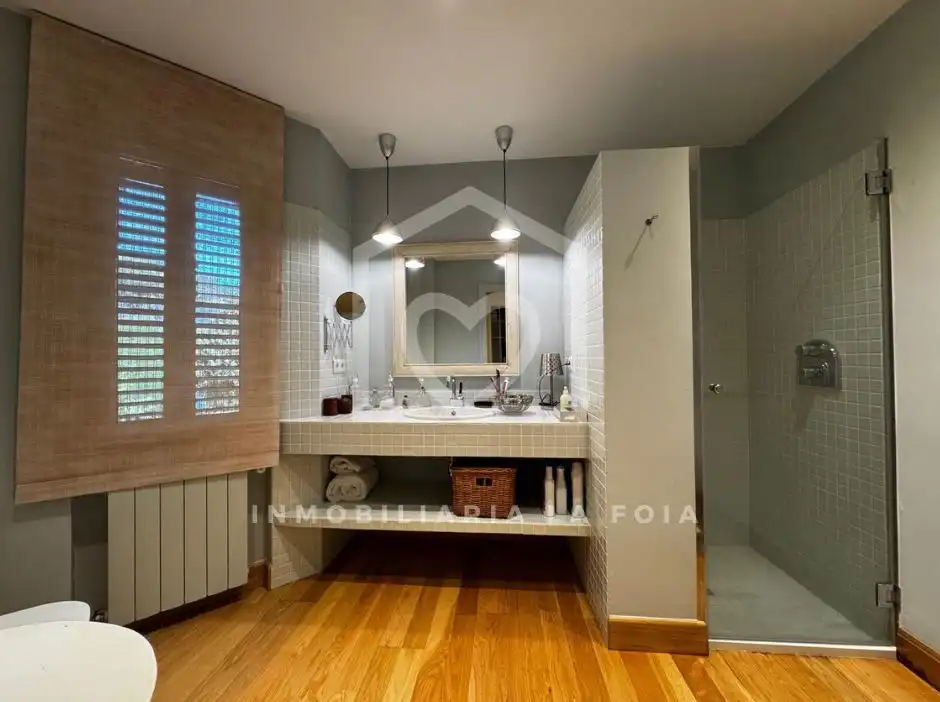 Baño de Casa o chalet en venta en Ibi con Aire acondicionado, Calefacción y Jardín privado