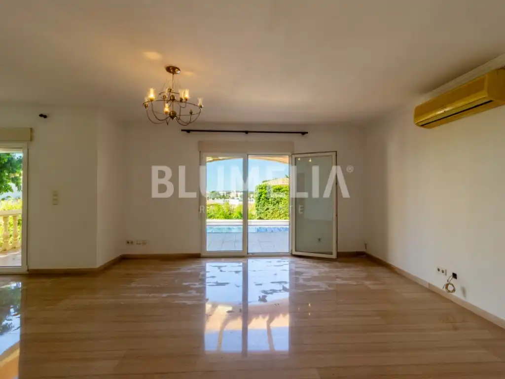 Living room of Houses for sale in Dénia  with Air Conditioner, Private garden and Terrace
