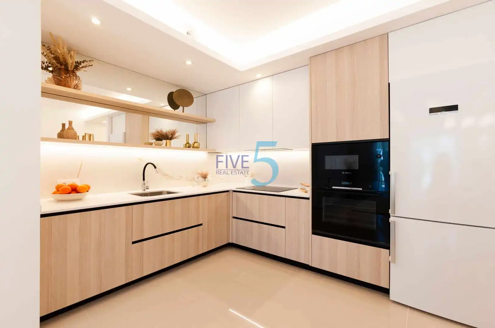 Kitchen of Flat for sale in Rojales  with Swimming Pool