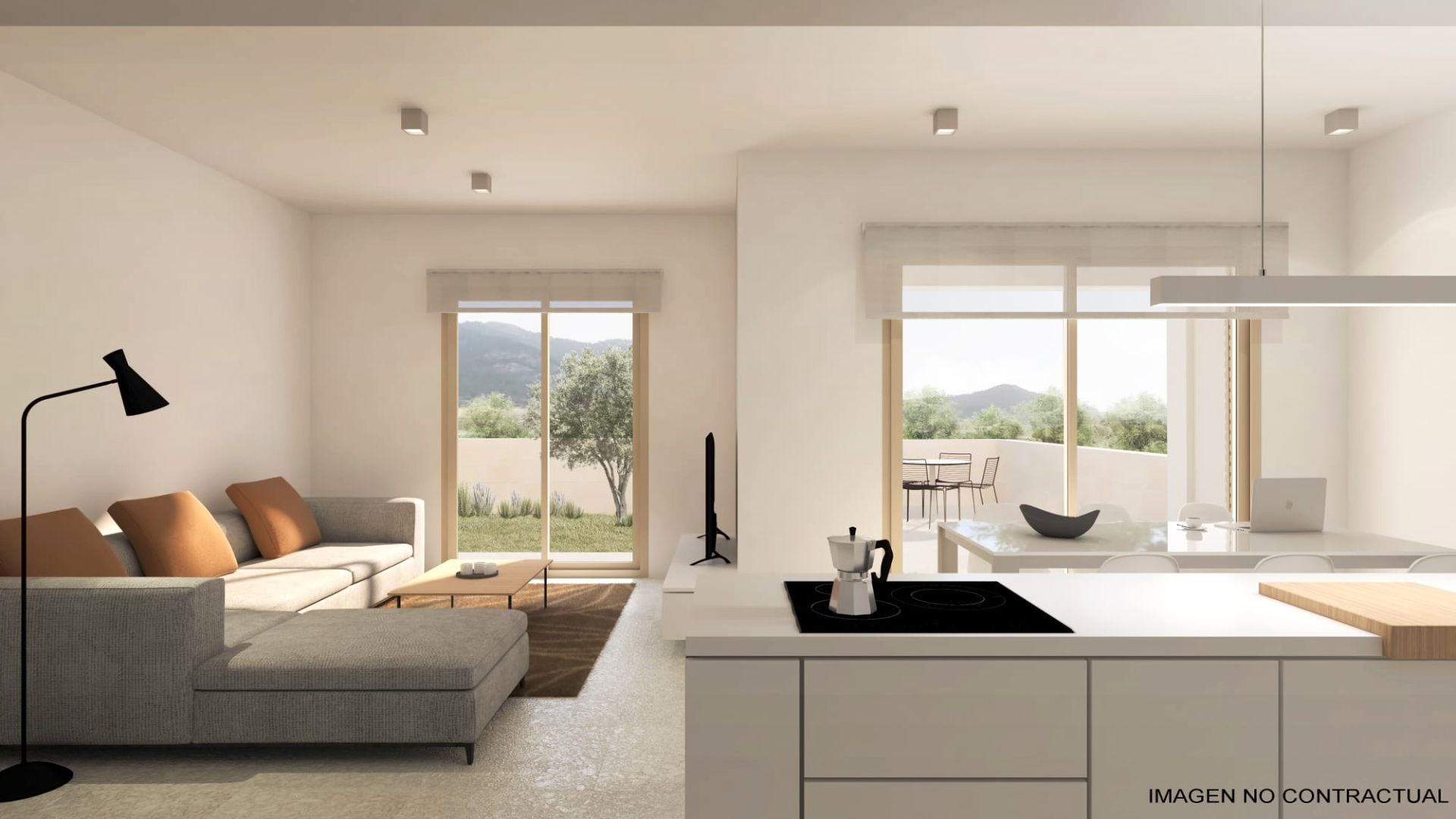 Living room of Flat for sale in Andratx  with Private garden and Terrace